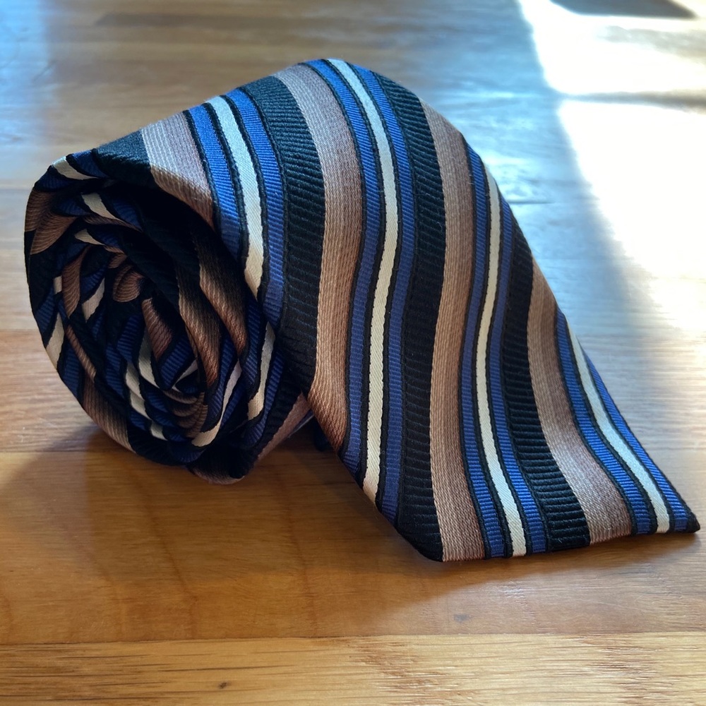 JZ Richards Men’s Tie Multicolor Striped